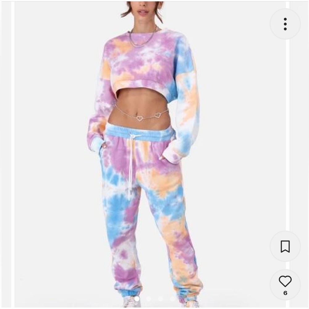 Adika Tie Dye Sweat Set